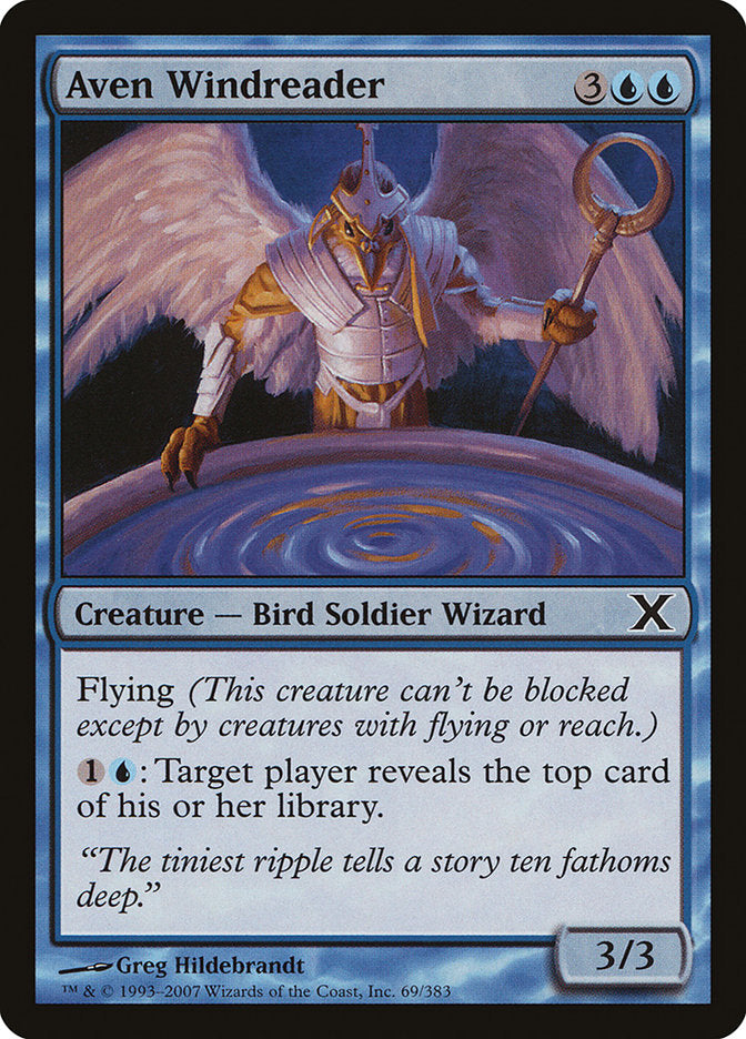 Aven Windreader [Tenth Edition] | Shuffle n Cut Hobbies & Games