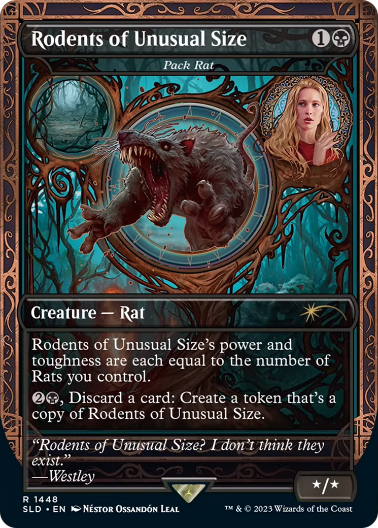 Rodents of Unusual Size - Pack Rat [Secret Lair Drop Series] | Shuffle n Cut Hobbies & Games