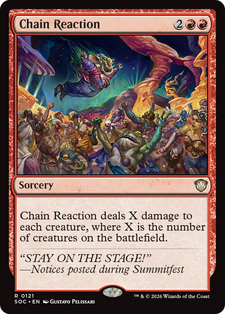Chain Reaction [Secrets of Strixhaven Commander] | Shuffle n Cut Hobbies & Games