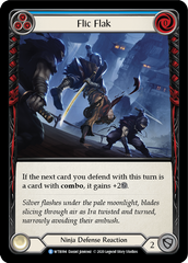 Flic Flak (Blue) [U-WTR094] (Welcome to Rathe Unlimited)  Unlimited Rainbow Foil | Shuffle n Cut Hobbies & Games