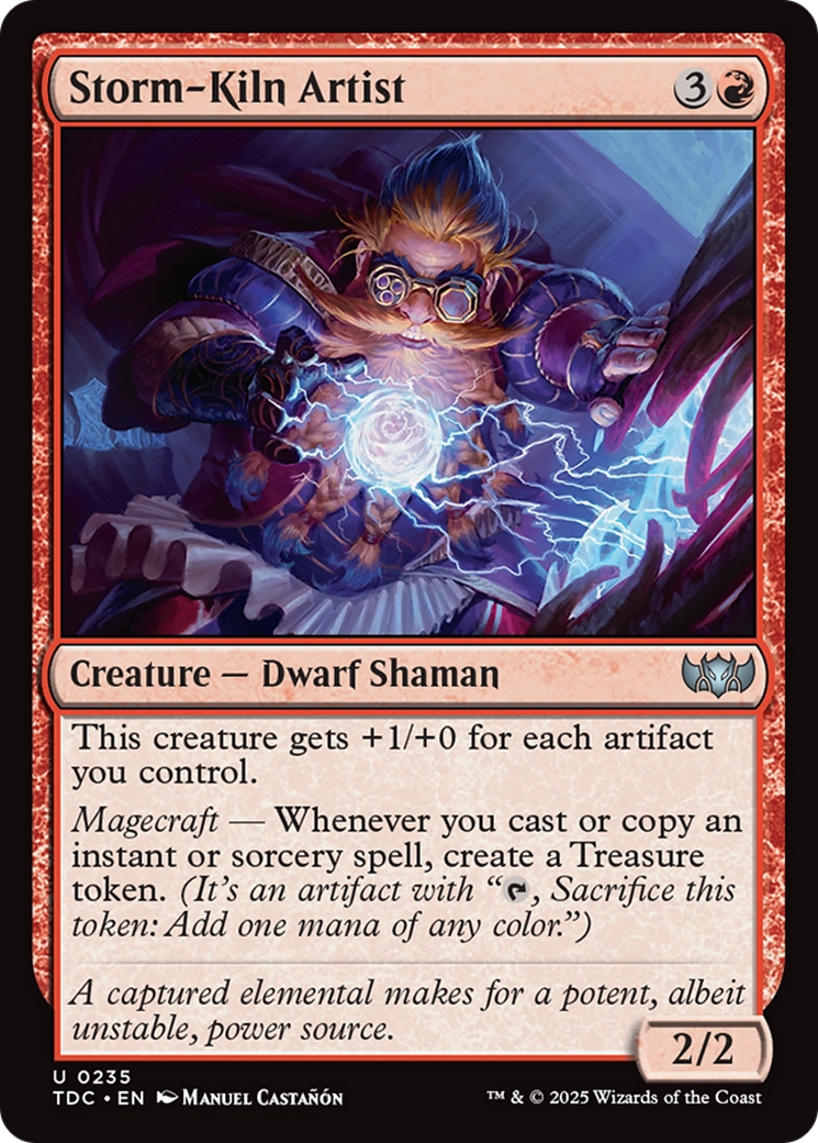 Storm-Kiln Artist [Tarkir: Dragonstorm Commander] | Shuffle n Cut Hobbies & Games