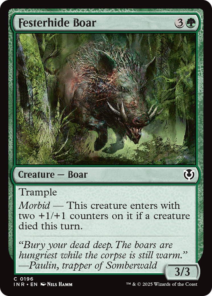 Festerhide Boar [Innistrad Remastered] | Shuffle n Cut Hobbies & Games