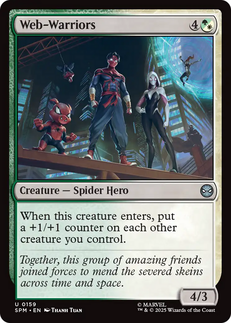 Web-Warriors [Marvel's Spider-Man] | Shuffle n Cut Hobbies & Games