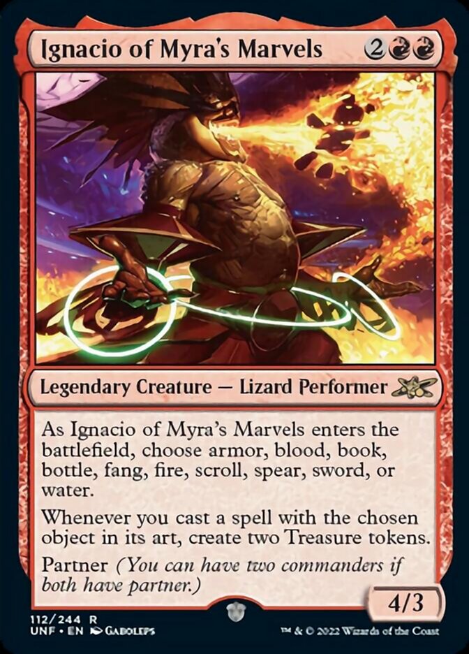 Ignacio of Myra's Marvels [Unfinity] | Shuffle n Cut Hobbies & Games