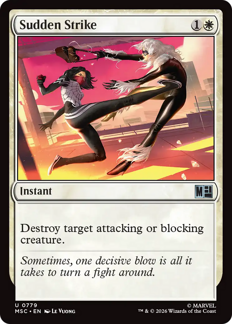Sudden Strike [Marvel Super Heroes Commander] | Shuffle n Cut Hobbies & Games
