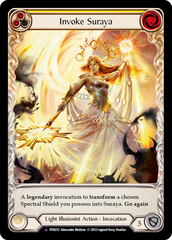 Invoke Suraya // Suraya, Archangel of Knowledge (Marvel) [DYN212] (Dynasty)  Cold Foil | Shuffle n Cut Hobbies & Games