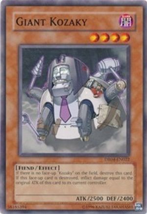Giant Kozaky [DR04-EN022] Common | Shuffle n Cut Hobbies & Games