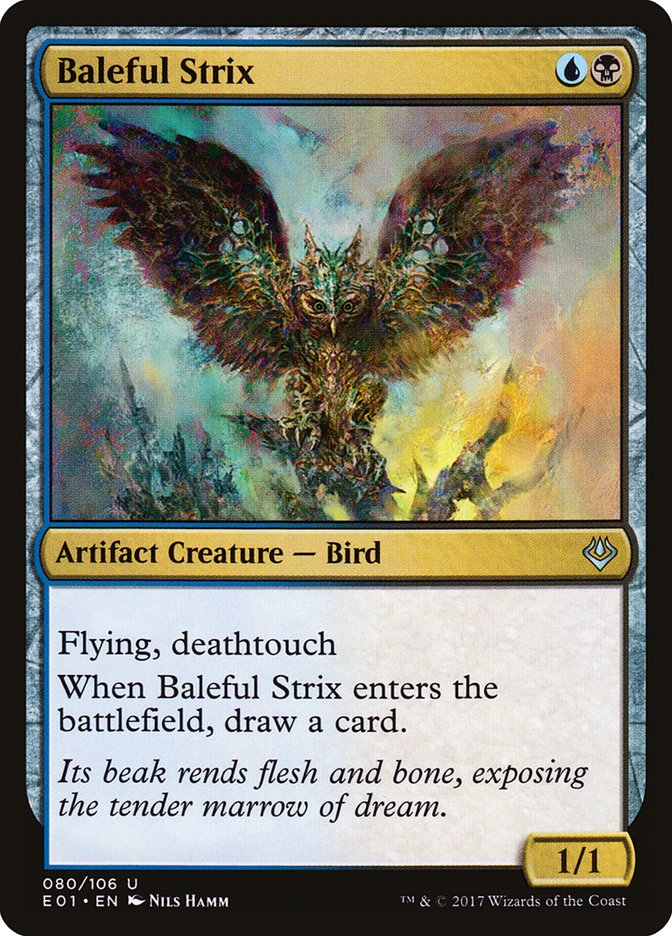 Baleful Strix [Archenemy: Nicol Bolas] | Shuffle n Cut Hobbies & Games