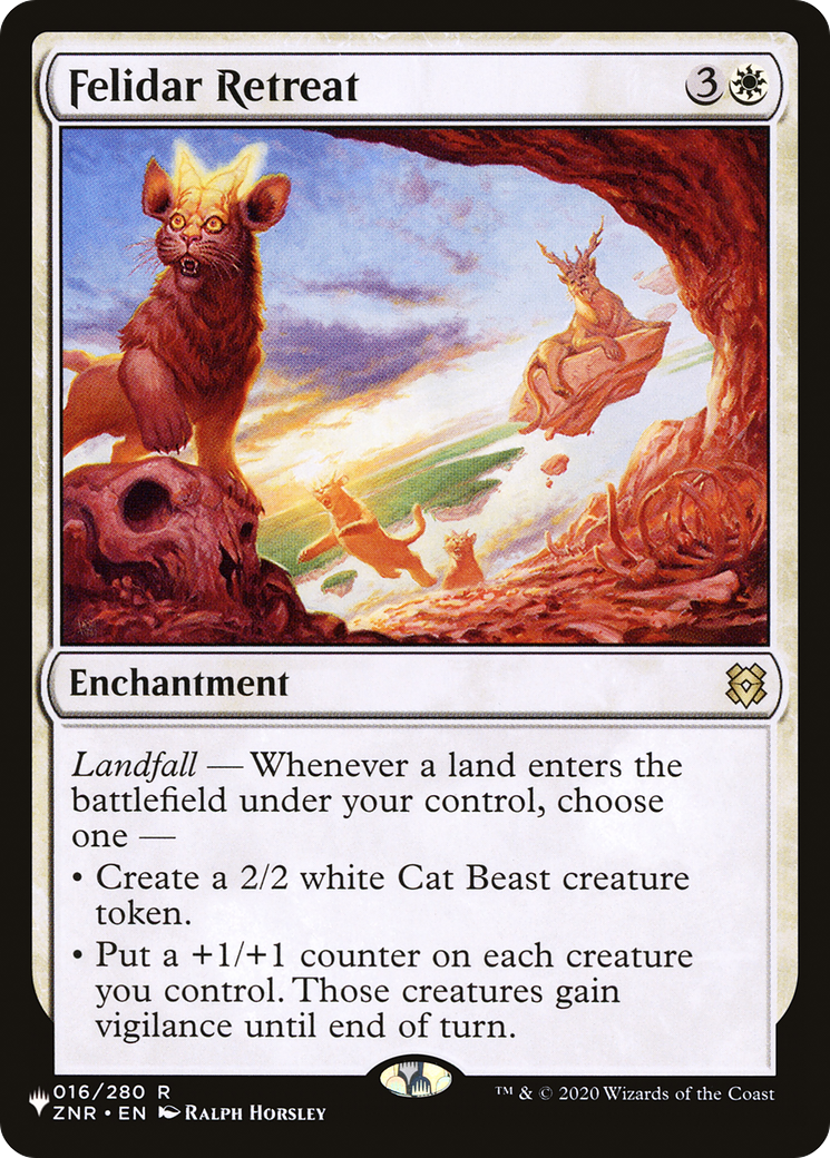 Felidar Retreat [The List] | Shuffle n Cut Hobbies & Games