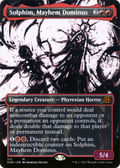 Solphim, Mayhem Dominus (Borderless Ichor) [Phyrexia: All Will Be One]