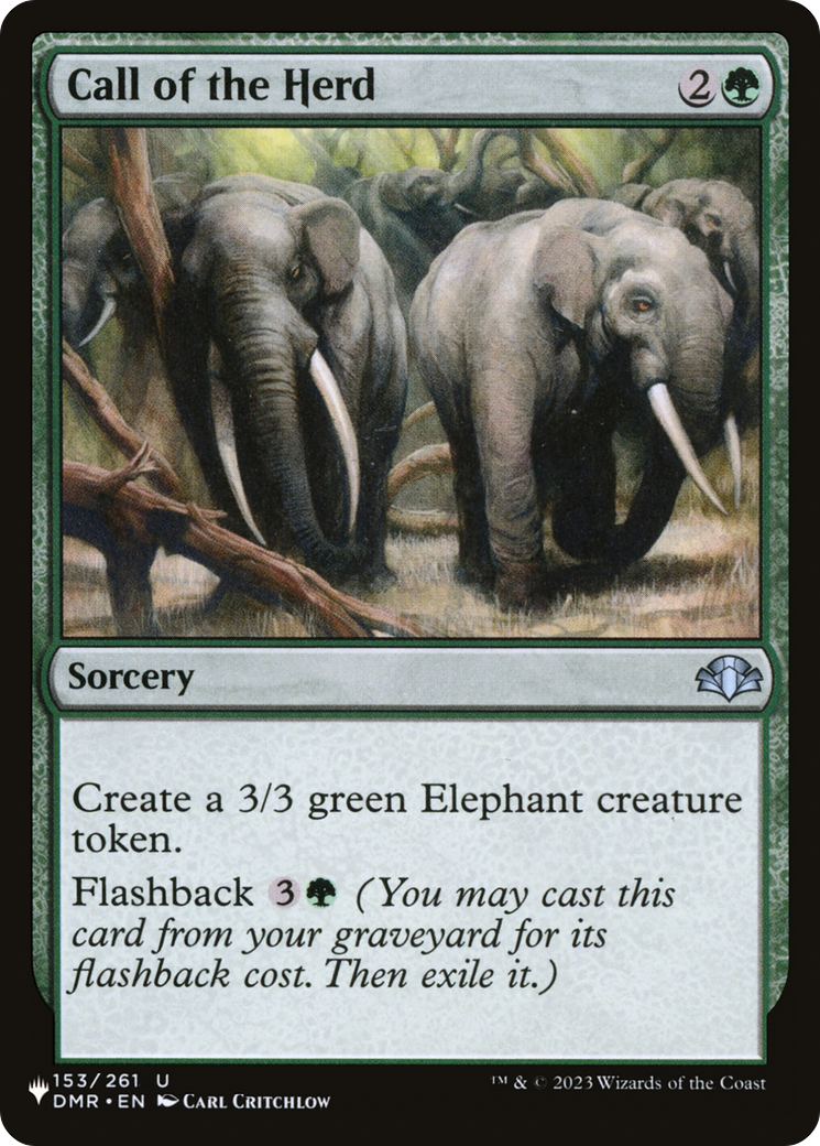 Call of the Herd [The List] | Shuffle n Cut Hobbies & Games