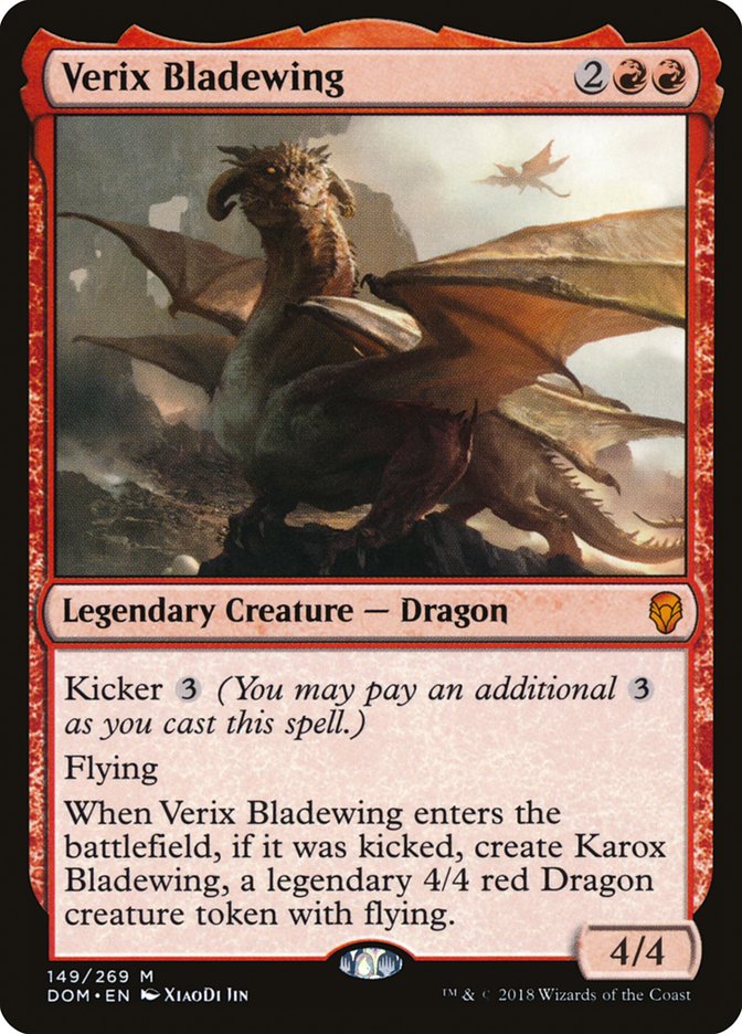 Verix Bladewing [Dominaria] | Shuffle n Cut Hobbies & Games