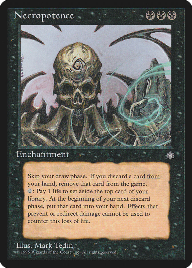 Necropotence [Ice Age] | Shuffle n Cut Hobbies & Games