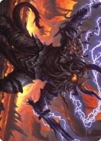 Kardur, Doomscourge Art Card [Kaldheim Art Series] | Shuffle n Cut Hobbies & Games