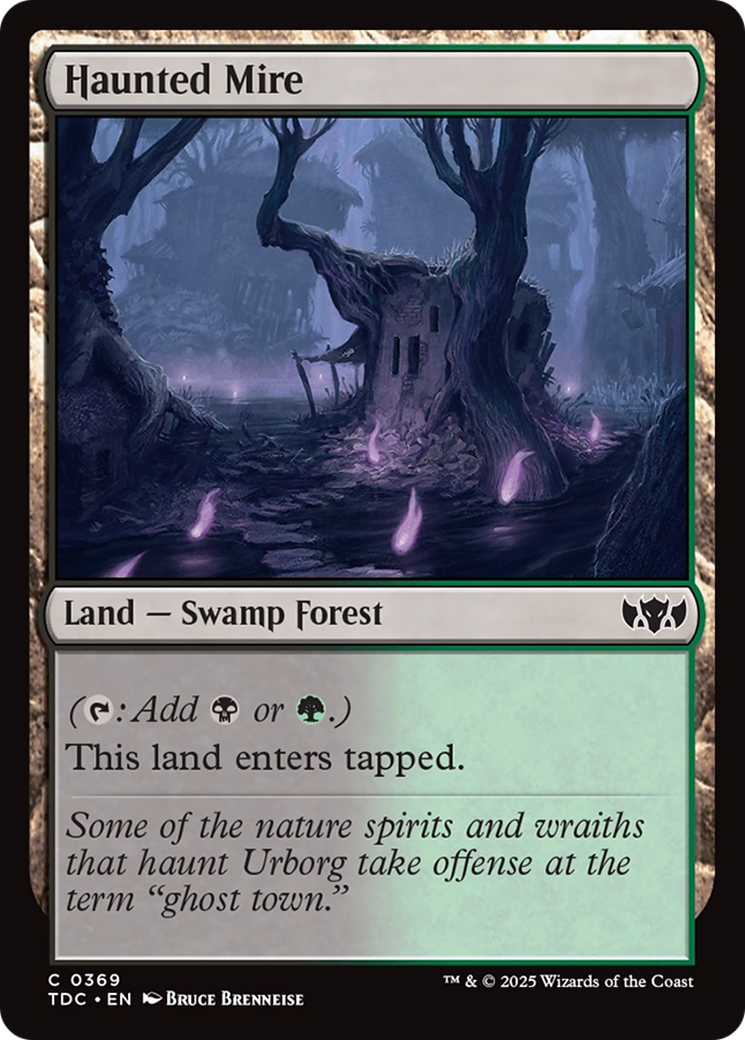 Haunted Mire [Tarkir: Dragonstorm Commander] | Shuffle n Cut Hobbies & Games