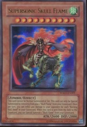 Supersonic Skull Flame [WB01-EN001] Super Rare | Shuffle n Cut Hobbies & Games