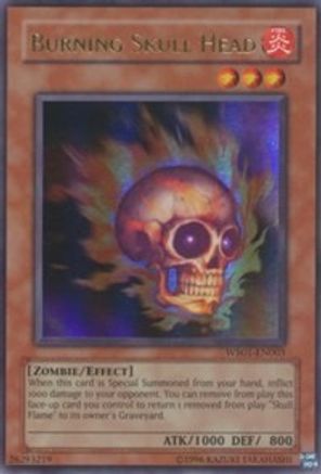 Burning Skull Head [WB01-EN003] Super Rare | Shuffle n Cut Hobbies & Games