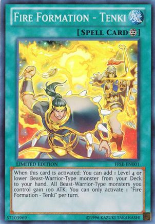 Fire Formation - Tenki [FFSE-EN001] Super Rare | Shuffle n Cut Hobbies & Games