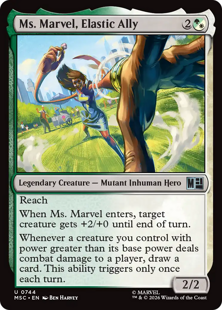 Ms. Marvel, Elastic Ally [Marvel Super Heroes] | Shuffle n Cut Hobbies & Games