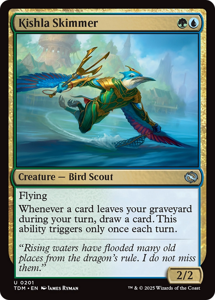 Kishla Skimmer [Tarkir: Dragonstorm] | Shuffle n Cut Hobbies & Games