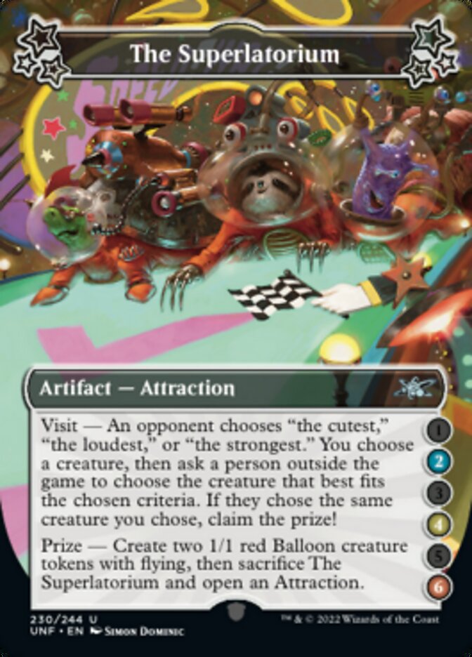 The Superlatorium (2-4-6) [Unfinity] | Shuffle n Cut Hobbies & Games