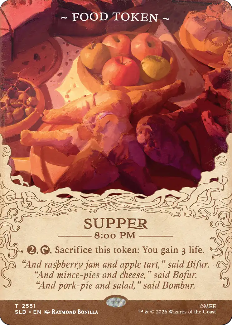 Food Token (2551) [Secret Lair Drop Series] | Shuffle n Cut Hobbies & Games