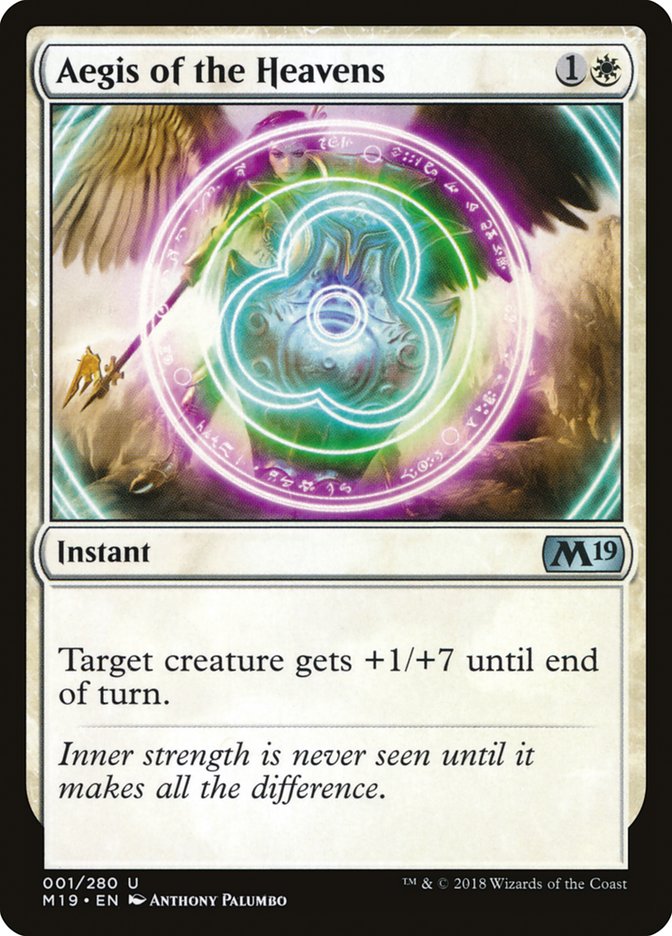 Aegis of the Heavens [Core Set 2019] | Shuffle n Cut Hobbies & Games