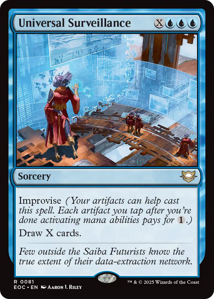 Universal Surveillance [Edge of Eternities Commander] | Shuffle n Cut Hobbies & Games