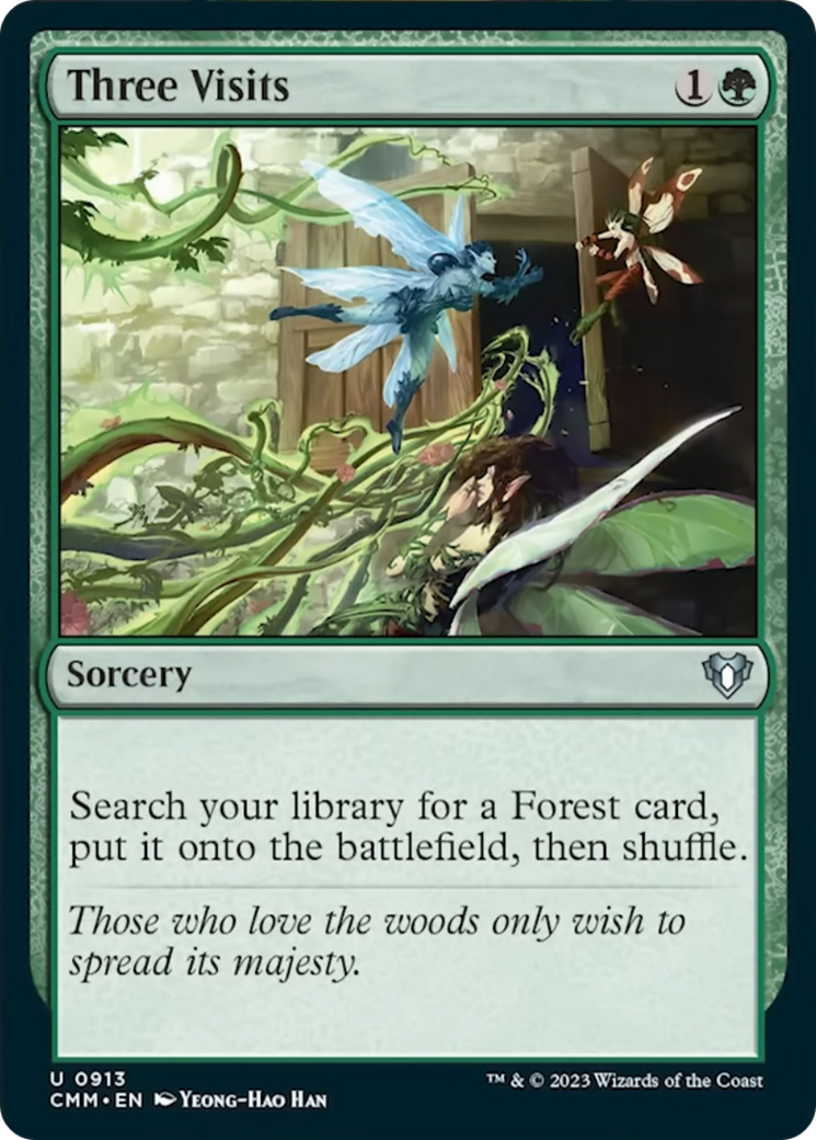 Three Visits [Commander Masters] | Shuffle n Cut Hobbies & Games