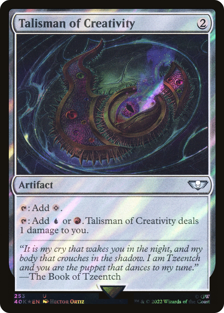 Talisman of Creativity (Surge Foil) [Marvel Super Heroes Commander] | Shuffle n Cut Hobbies & Games