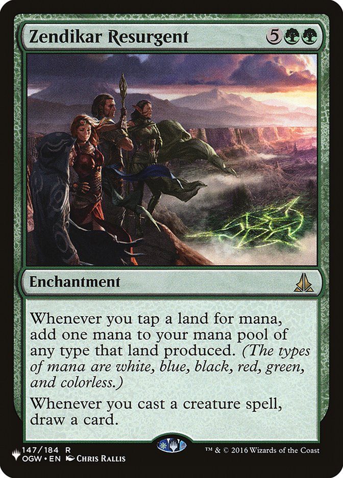 Zendikar Resurgent [The List] | Shuffle n Cut Hobbies & Games