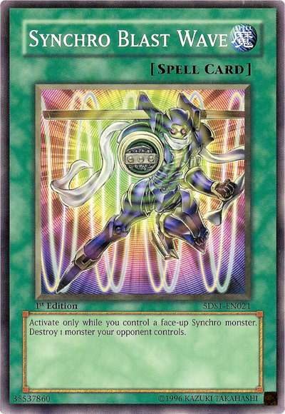 Synchro Blast Wave [5DS1-EN021] Common | Shuffle n Cut Hobbies & Games
