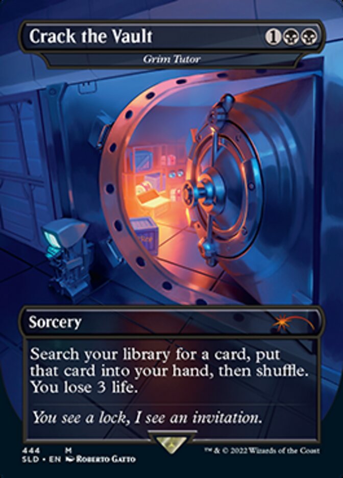 Grim Tutor - Crack the Vault [Secret Lair Drop Series] | Shuffle n Cut Hobbies & Games