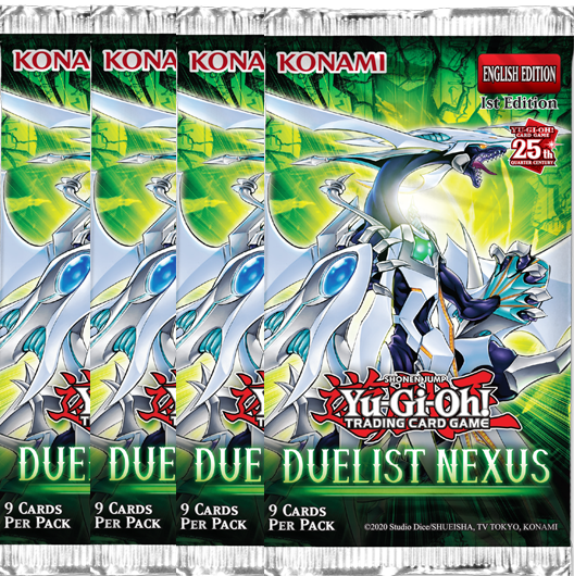 Duelist Nexus - Booster Pack (1st Edition) x 4 | Shuffle n Cut Hobbies & Games