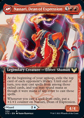Uvilda, Dean of Perfection // Nassari, Dean of Expression (Extended Art) [Strixhaven: School of Mages] | Shuffle n Cut Hobbies & Games