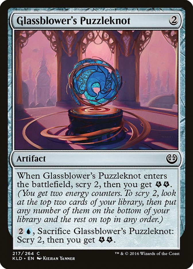 Glassblower's Puzzleknot [Kaladesh] | Shuffle n Cut Hobbies & Games