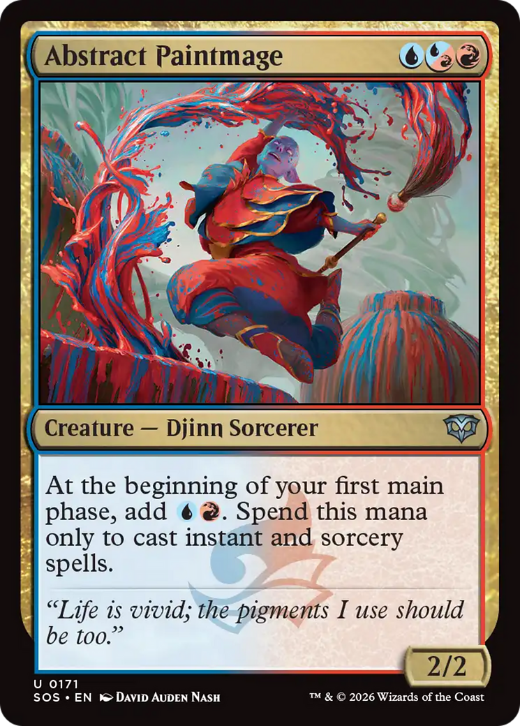 Abstract Paintmage [Secrets of Strixhaven] | Shuffle n Cut Hobbies & Games