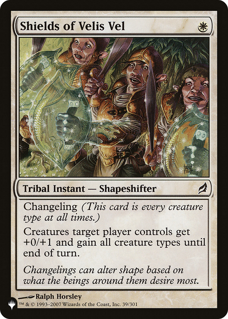 Shields of Velis Vel (LRW) [The List] | Shuffle n Cut Hobbies & Games
