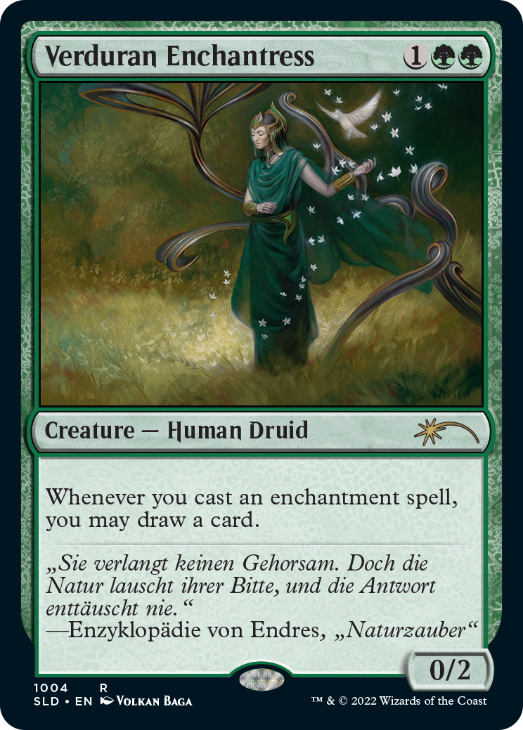 Verduran Enchantress [Secret Lair Drop Series] | Shuffle n Cut Hobbies & Games