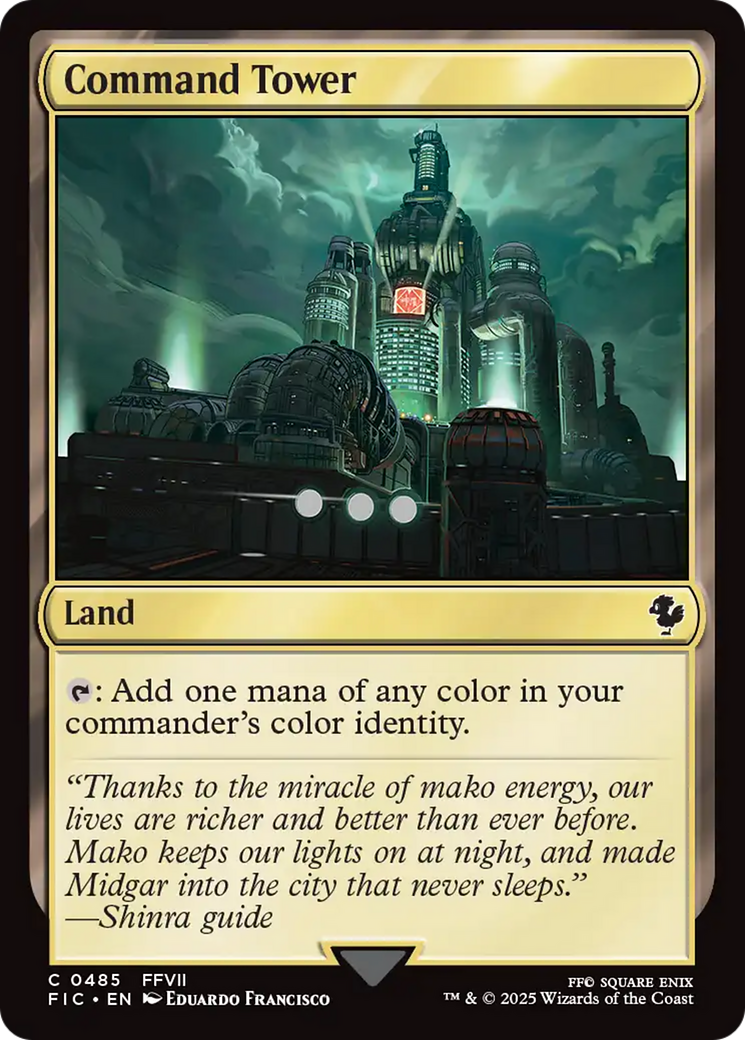 Command Tower (0485) [FINAL FANTASY Commander] | Shuffle n Cut Hobbies & Games