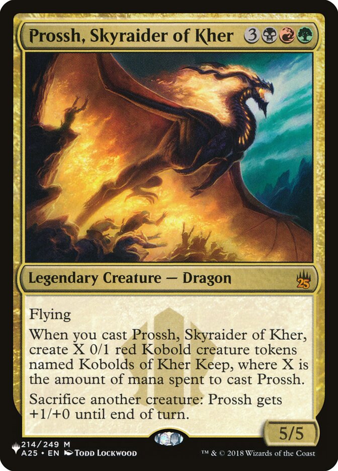 Prossh, Skyraider of Kher [The List] | Shuffle n Cut Hobbies & Games