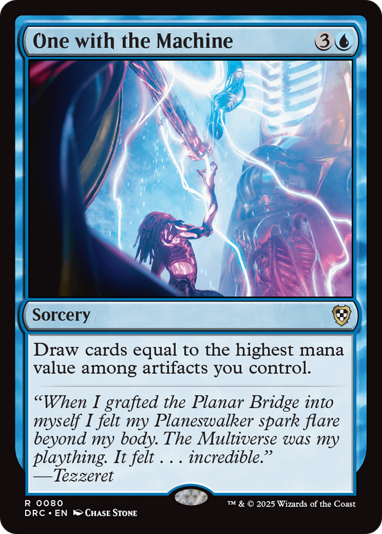 One with the Machine [Aetherdrift Commander] | Shuffle n Cut Hobbies & Games