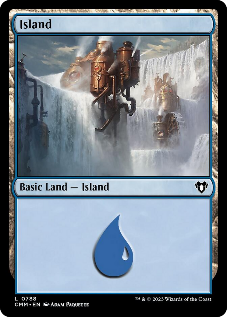 Island (788) [Commander Masters] | Shuffle n Cut Hobbies & Games