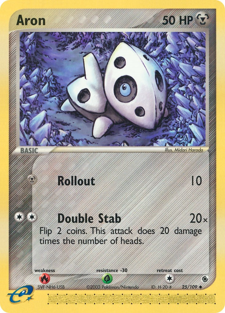 Aron (25/109) [EX: Ruby & Sapphire] | Shuffle n Cut Hobbies & Games