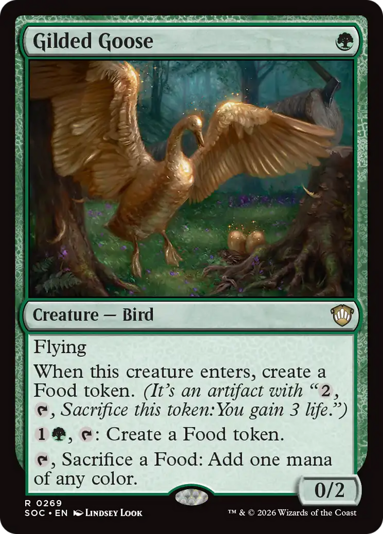 Gilded Goose [Secrets of Strixhaven Commander] | Shuffle n Cut Hobbies & Games