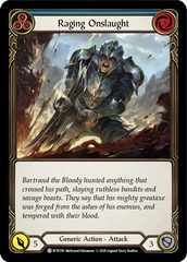 Raging Onslaught (Blue) [U-WTR190] (Welcome to Rathe Unlimited)  Unlimited Normal | Shuffle n Cut Hobbies & Games