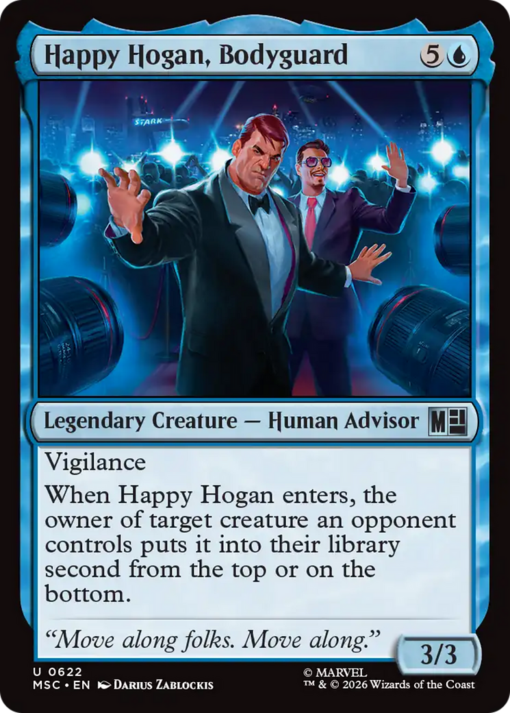 Happy Hogan, Bodyguard [Marvel Super Heroes Commander] | Shuffle n Cut Hobbies & Games