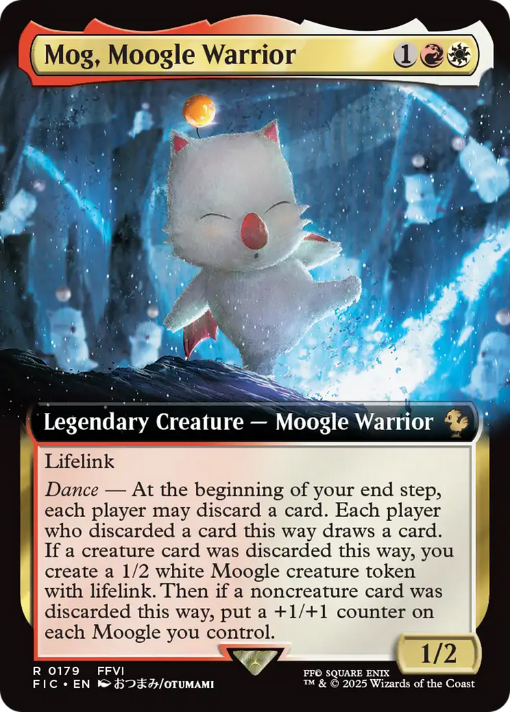 Mog, Moogle Warrior (Extended Art) [FINAL FANTASY Commander] | Shuffle n Cut Hobbies & Games