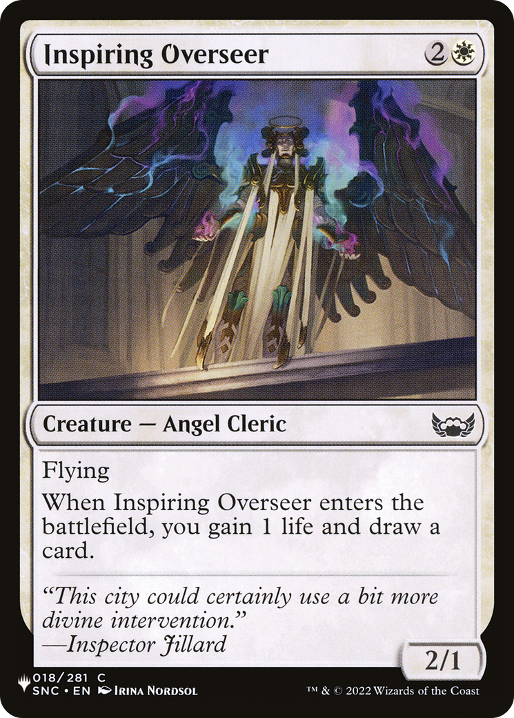 Inspiring Overseer [The List] | Shuffle n Cut Hobbies & Games