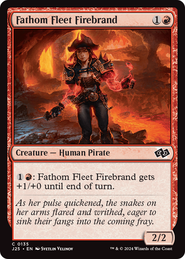 Fathom Fleet Firebrand [Foundations Jumpstart] | Shuffle n Cut Hobbies & Games